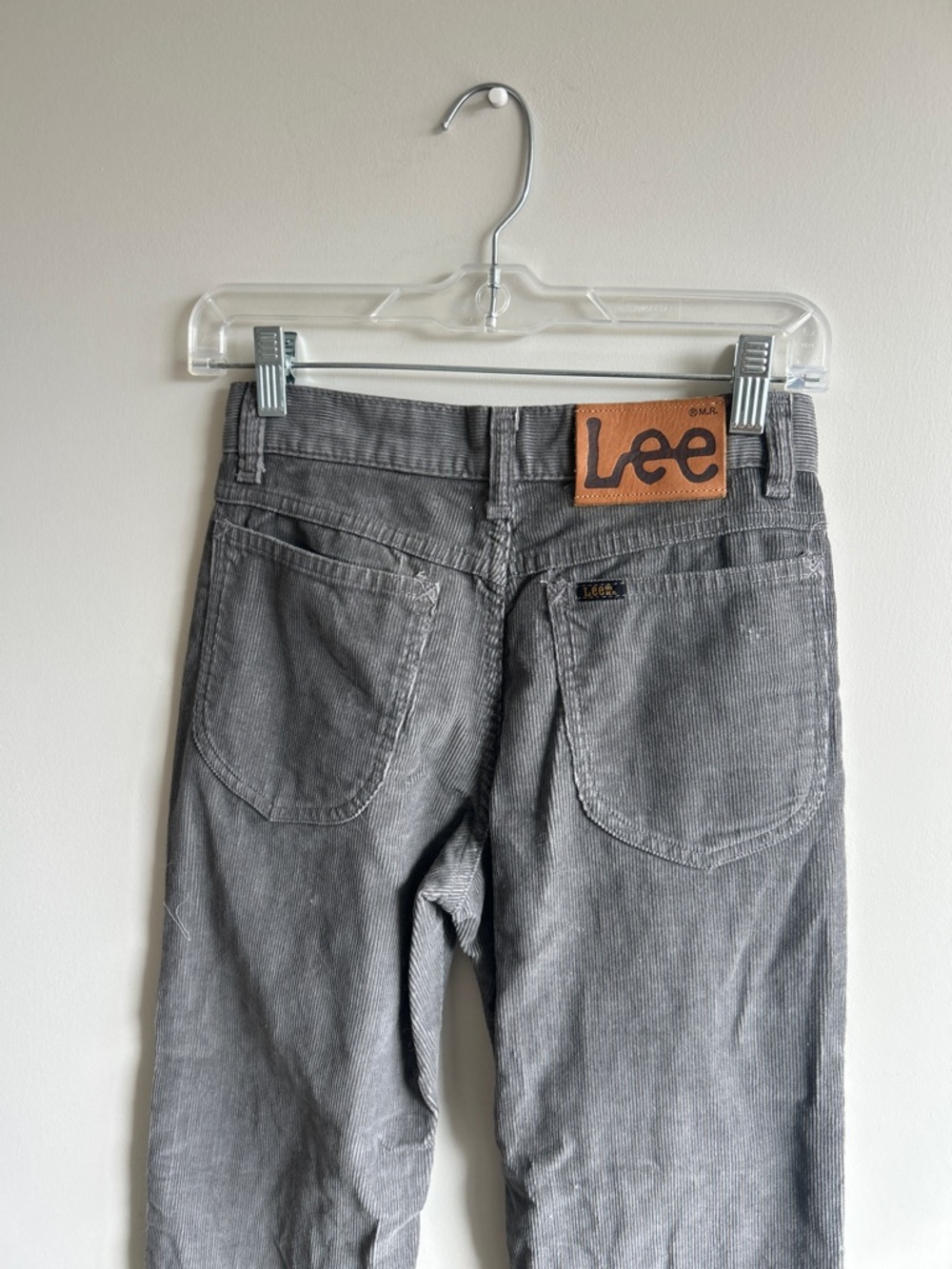 Lee Vintage Corduroy Pant Grey Size 26 - Picture 3 of 5